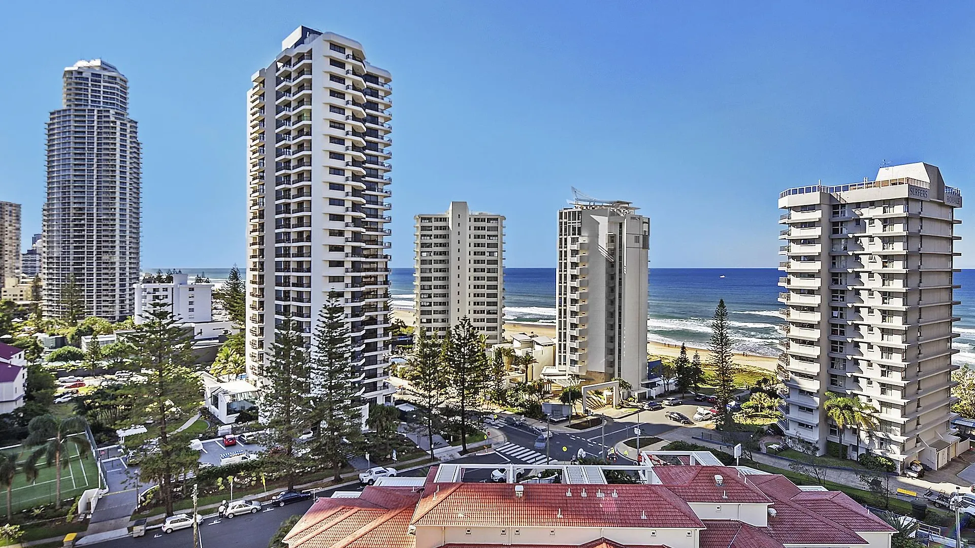 **** מלון דירות גולד קוסט Surfers Century Oceanside Apartments אוסטרליה