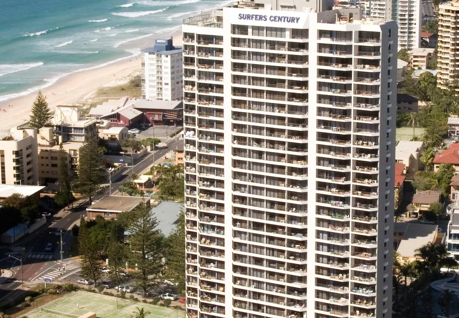 **** מלון דירות גולד קוסט Surfers Century Oceanside Apartments אוסטרליה